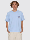 Worship Shadow Cherub Tee - Dream Blue