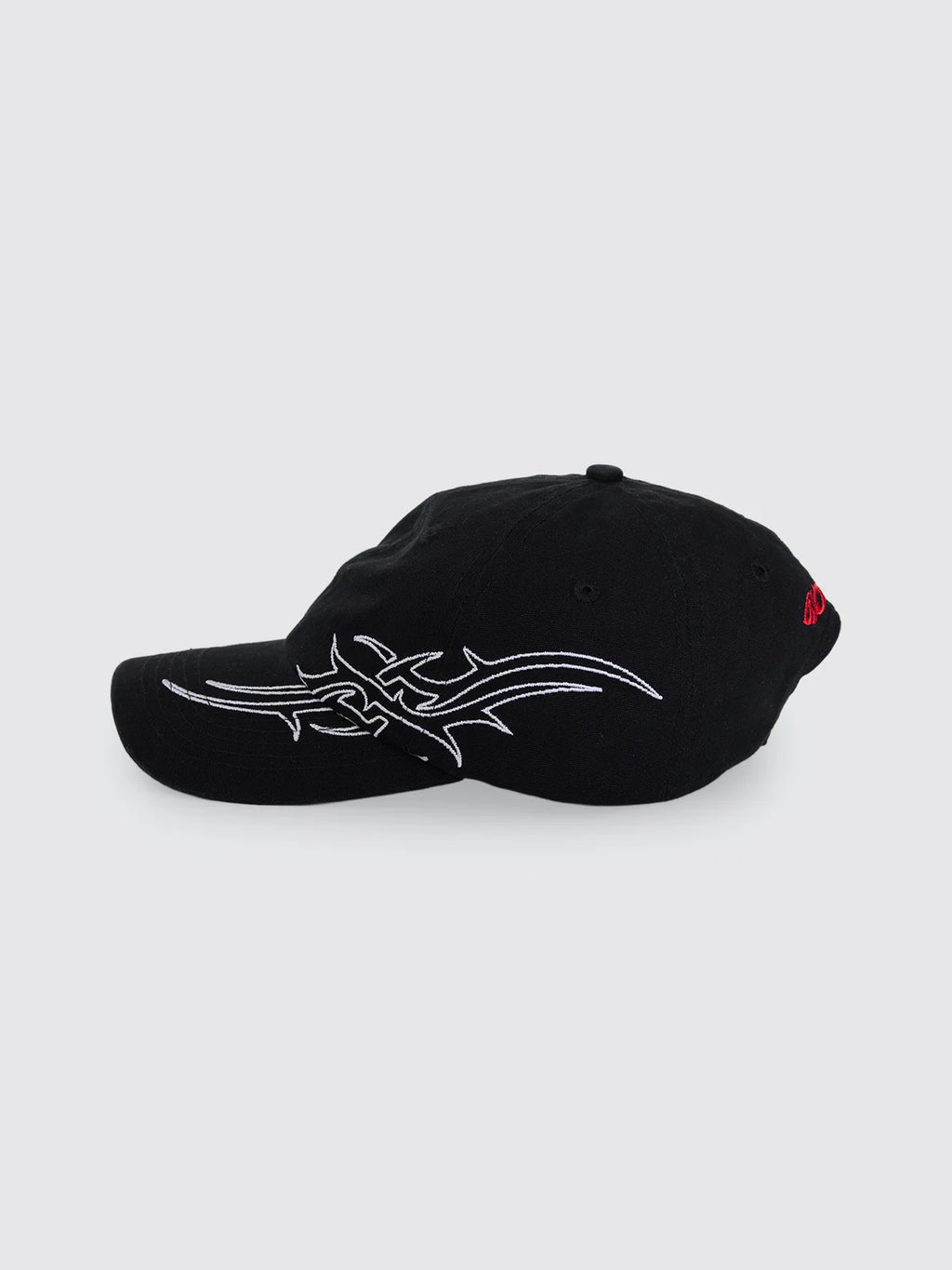 Worship Pitted 6 Panel Hat - Black
