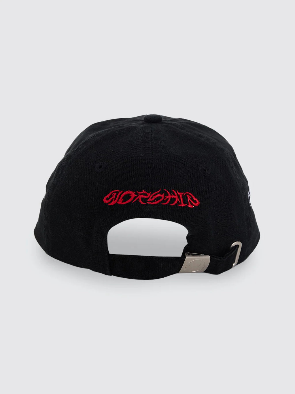 Worship Pitted 6 Panel Hat - Black
