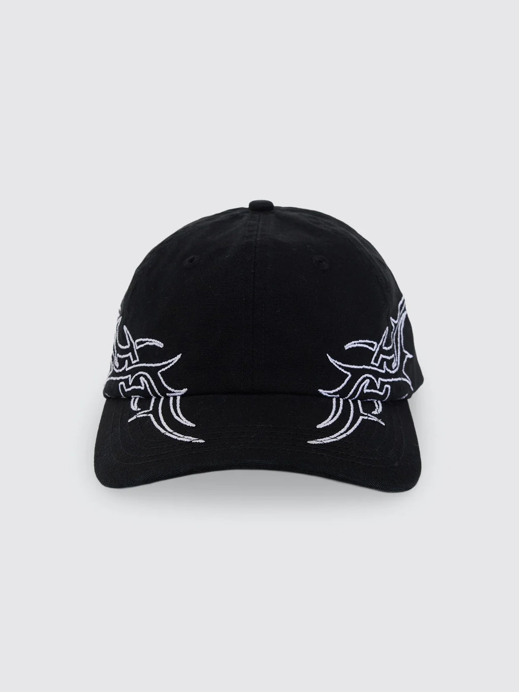 Worship Pitted 6 Panel Hat - Black
