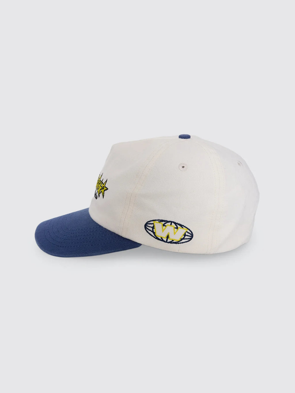 Worship Feeva 5 Panel Hat  Coconut - Blue