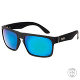 Sin Eyewear Peccant Rubber Raven Green Flash Polarised
