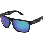 Sin Eyewear Peccant Rubber Raven Green Flash Polarised