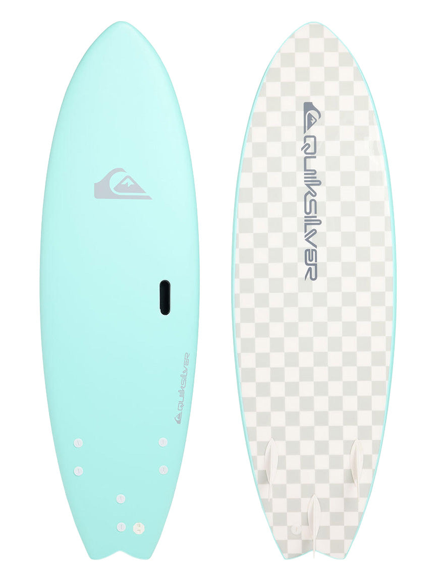 Quiksilver Fish 6'0" Softboard Aqua