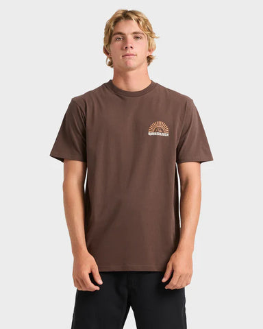 Quiksilver Sunset Arc Wave Short Sleeve Tee