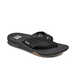 Reef Fanning Thong Black/Silver