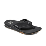 Reef Fanning Thong Black/Silver