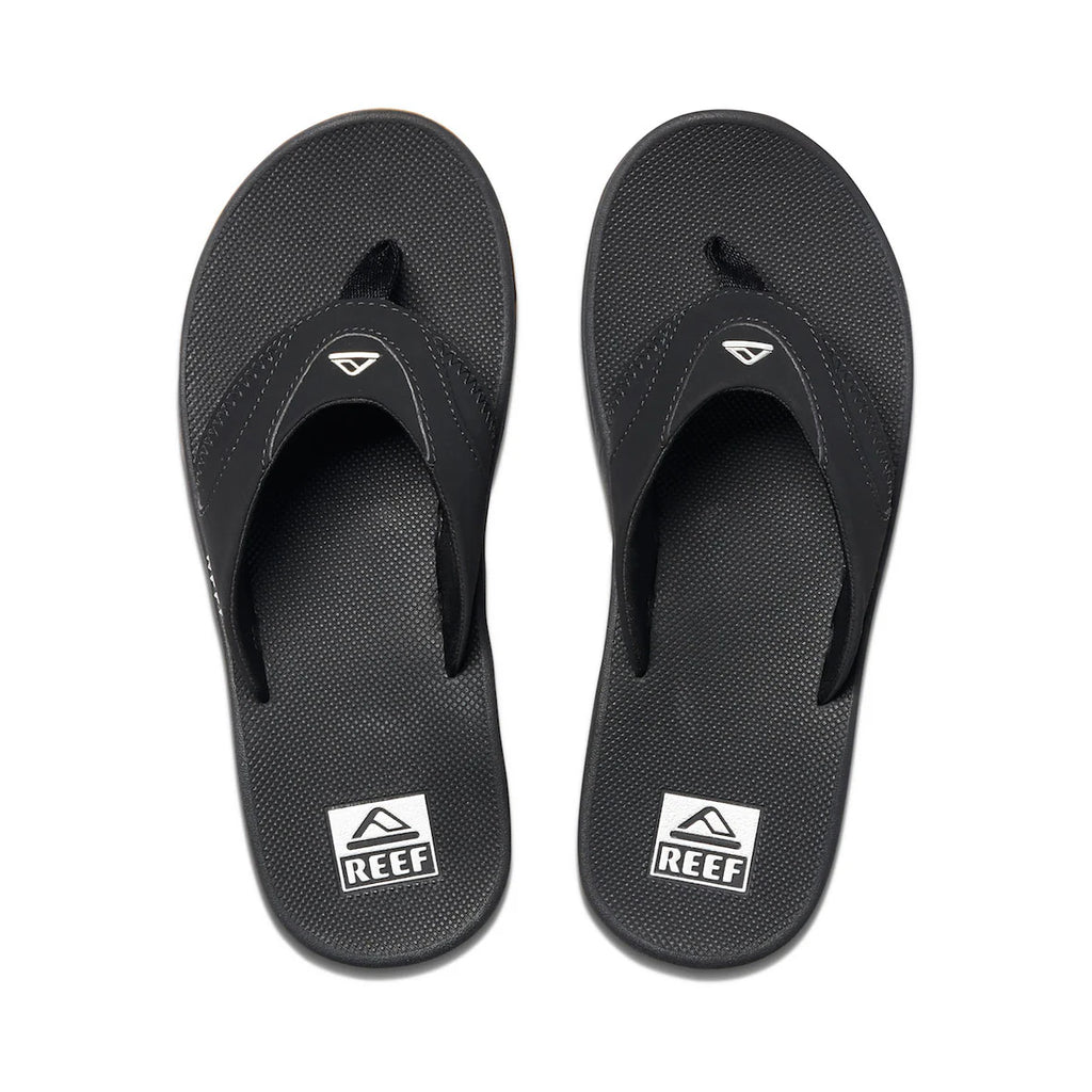 Reef Fanning Thong Black/Silver