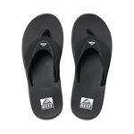 Reef Fanning Thong Black/Silver