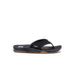 Reef Fanning Thong Black/Silver