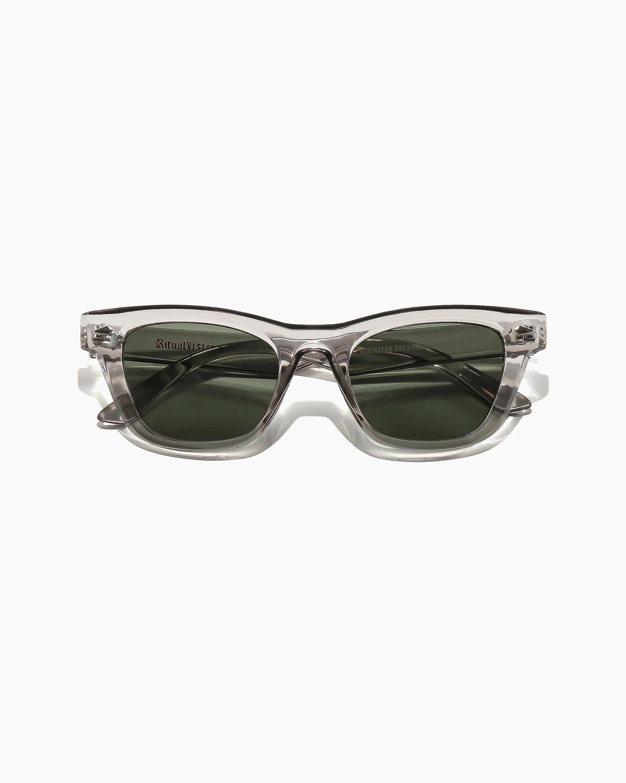 Ritual Vision Generator Crystal Smoke Grey / Dark Green Polarised
