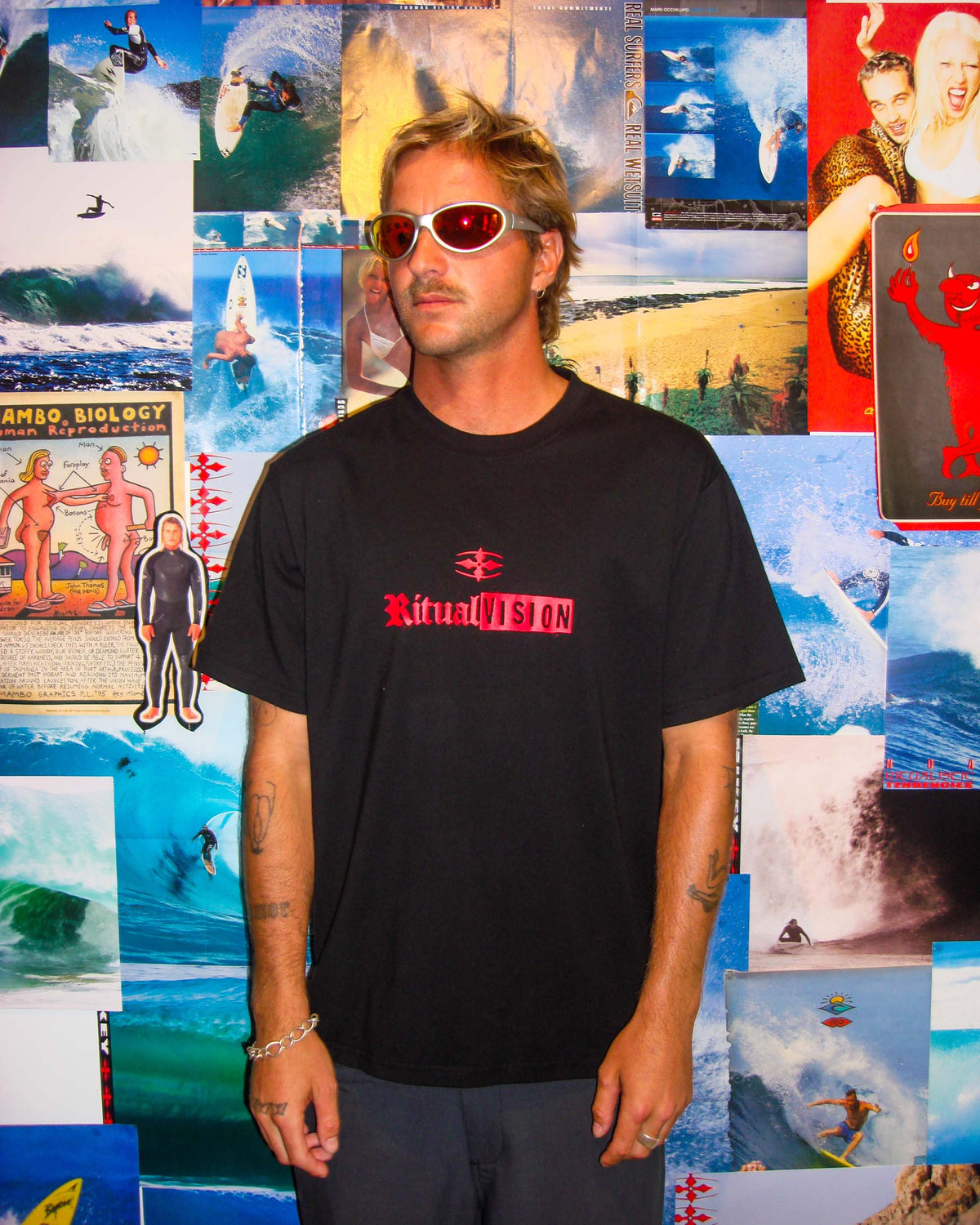 Ritual Vision Stacked Tee