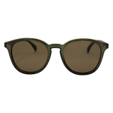 Sin Eyewear Risky Business Crystal Green Brown Sunglasses