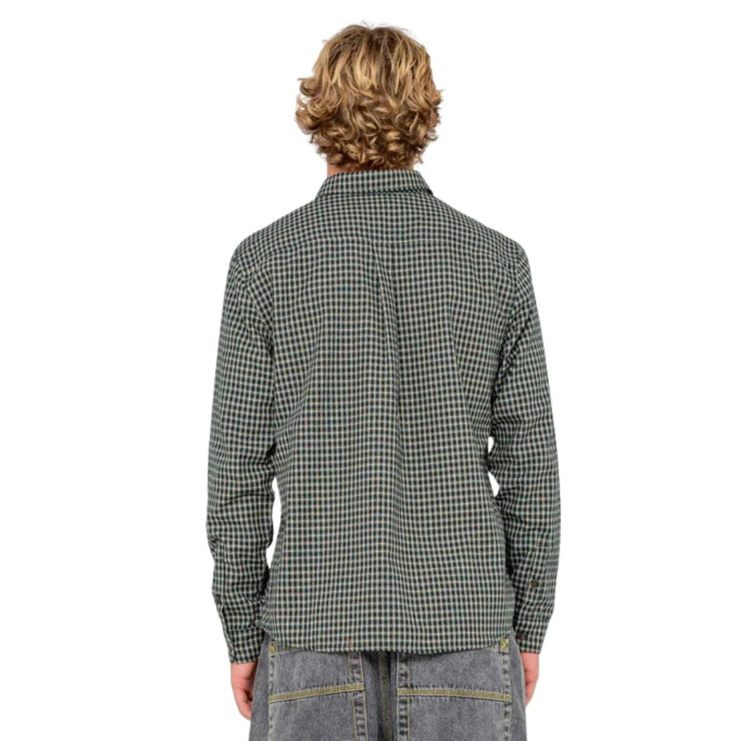 Rusty Datsun Check Long Sleeve Shirt