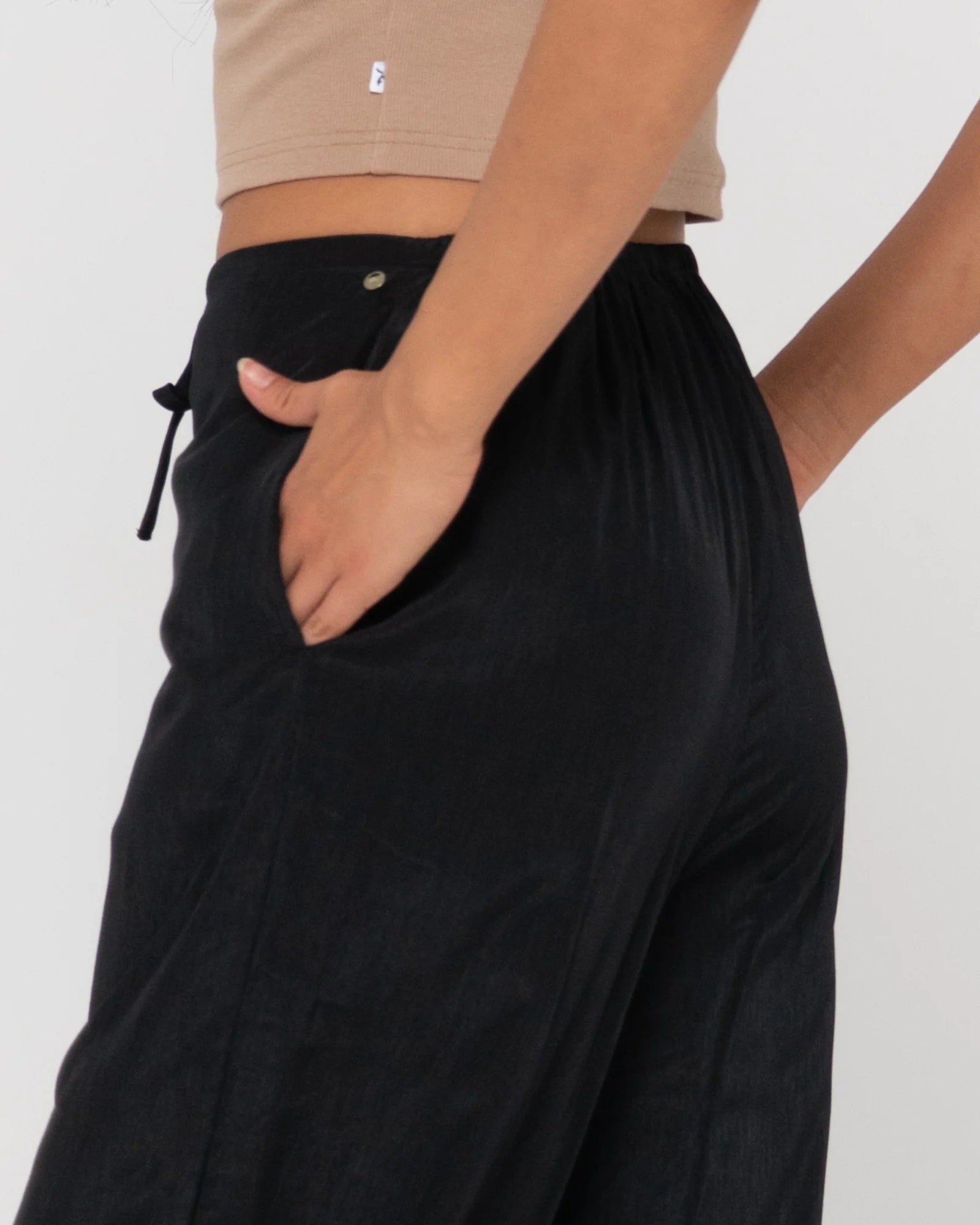 Rusty Porter High Waisted Relaxed Fit Pant
