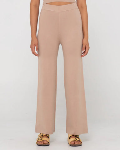 Amelia High Waisted Wide Leg Knit Pant