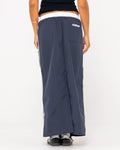 Double Trouble Elastic Waist Maxi Skirt