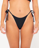 Rusty Sandalwood Midi Side Ties Bikini Pant