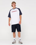 Swaglan Raglan Relaxed Fit Graphic Tee