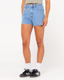 Penny Kick Flare Denim Short