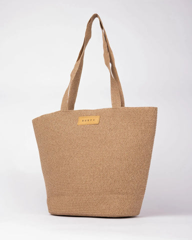 Rusty Gisele Straw Beach Bag
