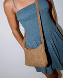 Rusty Aria Suede Crossbody Bag