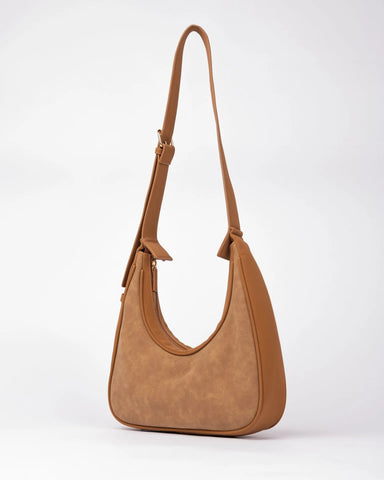 Rusty Aria Suede Shoulder Bag