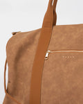 Rusty Aria Suede Weekender Bag