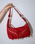Rusty Melrose Multi-Pocket Shoulder Bag