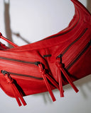 Rusty Melrose Multi-Pocket Shoulder Bag