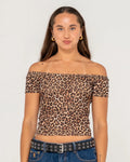 Rusty Ciao Bella Off Shoulder Top