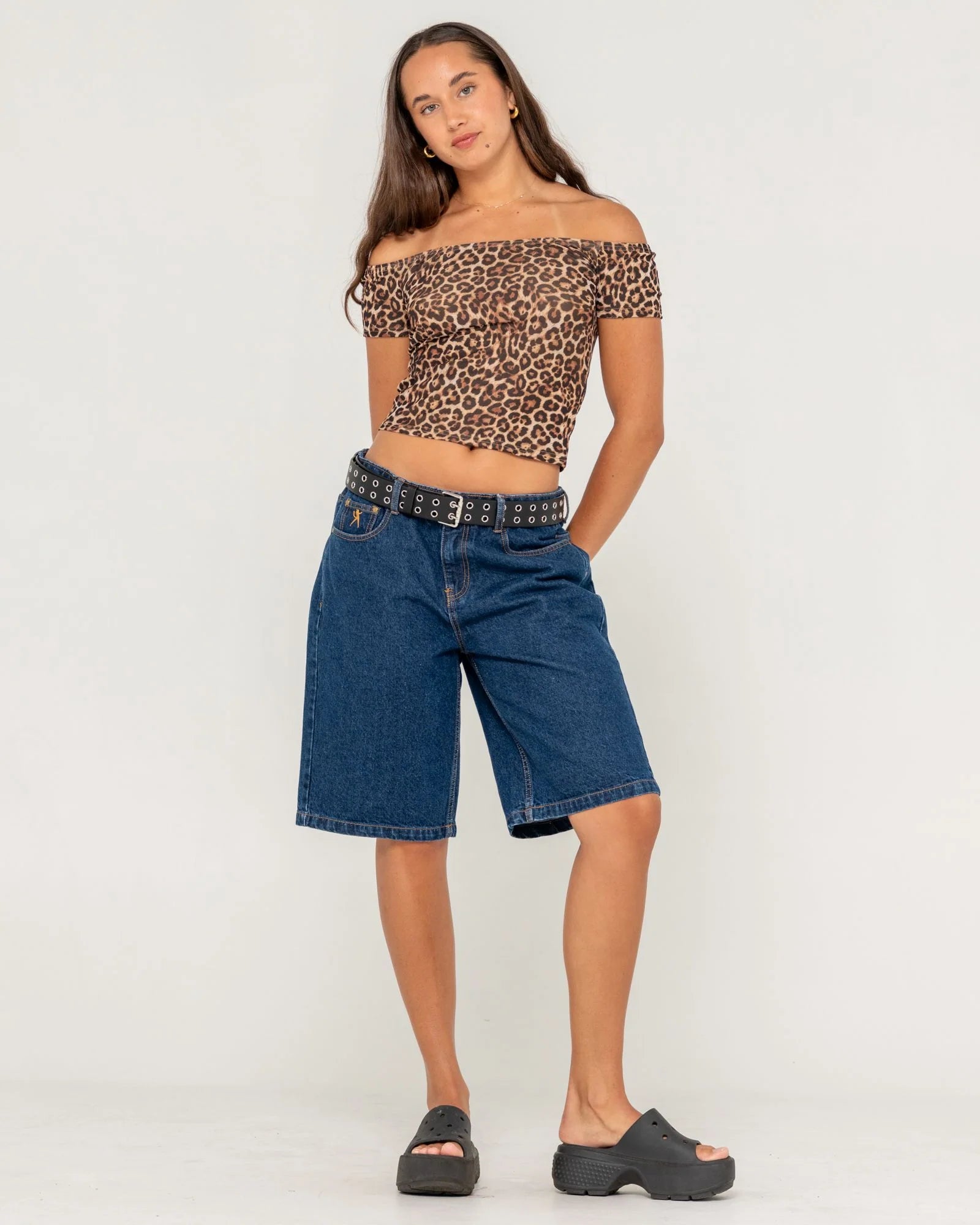 Rusty Ciao Bella Off Shoulder Top