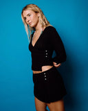 Rusty I Kissed A Pearl Lace Mini Skirt