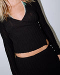 Rusty I Kissed A Pearl Lace Top