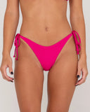 Rusty Sandalwood Midi Side Ties Bikini Pant