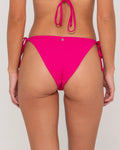 Rusty Sandalwood Midi Side Ties Bikini Pant