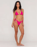 Rusty Sandalwood Midi Side Ties Bikini Pant