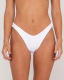 Rusty Sandalwood Textured Classic Bikini Bottom