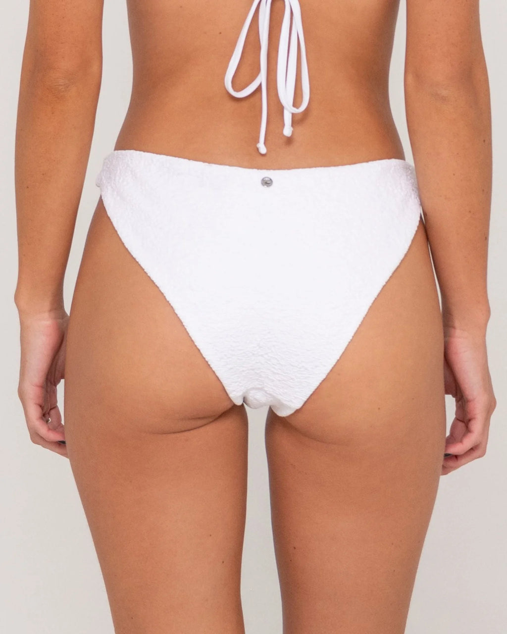 Rusty Sandalwood Textured Classic Bikini Bottom