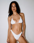 Rusty Sandalwood Textured Classic Bikini Bottom