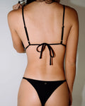 Rusty Sandalwood Ring Triangle Bikini Top
