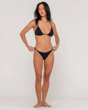 Rusty Sandalwood Ring Triangle Bikini Top