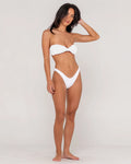 Rusty Sandalwood Bandeau Bikini Top