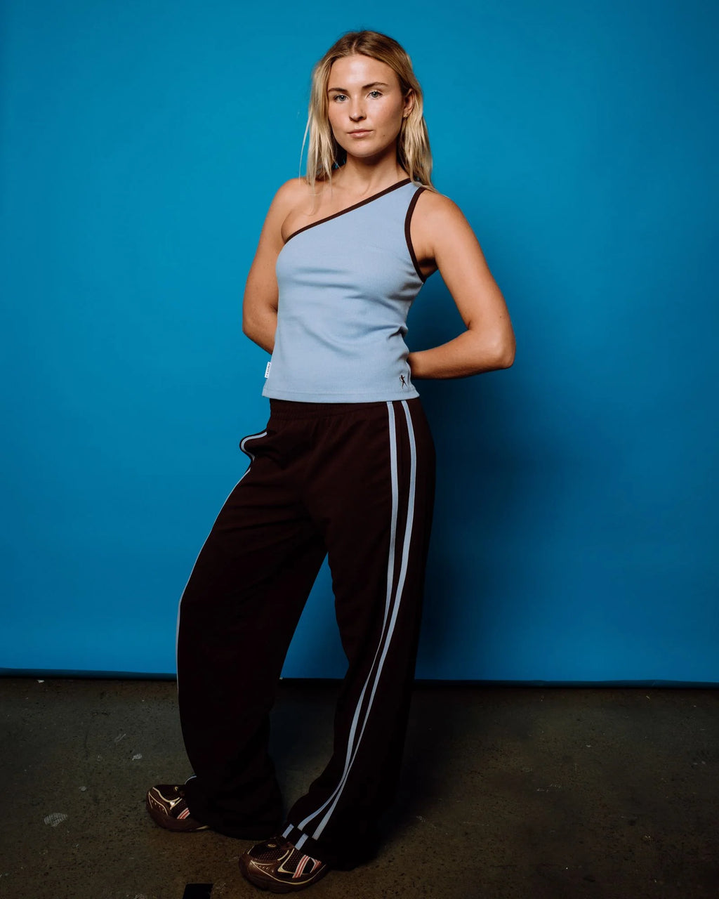 Rusty Zoe One Shoulder Top
