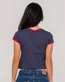 Rusty Girls Surf Graphic Baby Tee