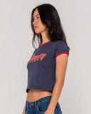 Rusty Girls Surf Graphic Baby Tee