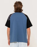 Rusty Incognito Raglan Graphic Tee