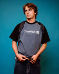 Rusty Incognito Raglan Graphic Tee