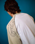 Rusty Incognito Raglan Graphic Tee