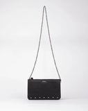 Rusty Melrose Studded Clutch